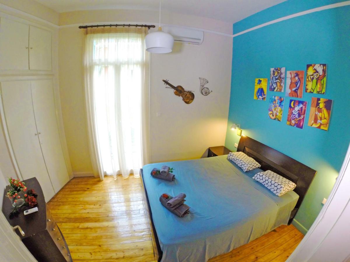Ferienwohnung Antigonidon Skyline View Penthouse Thessaloniki Exterior foto
