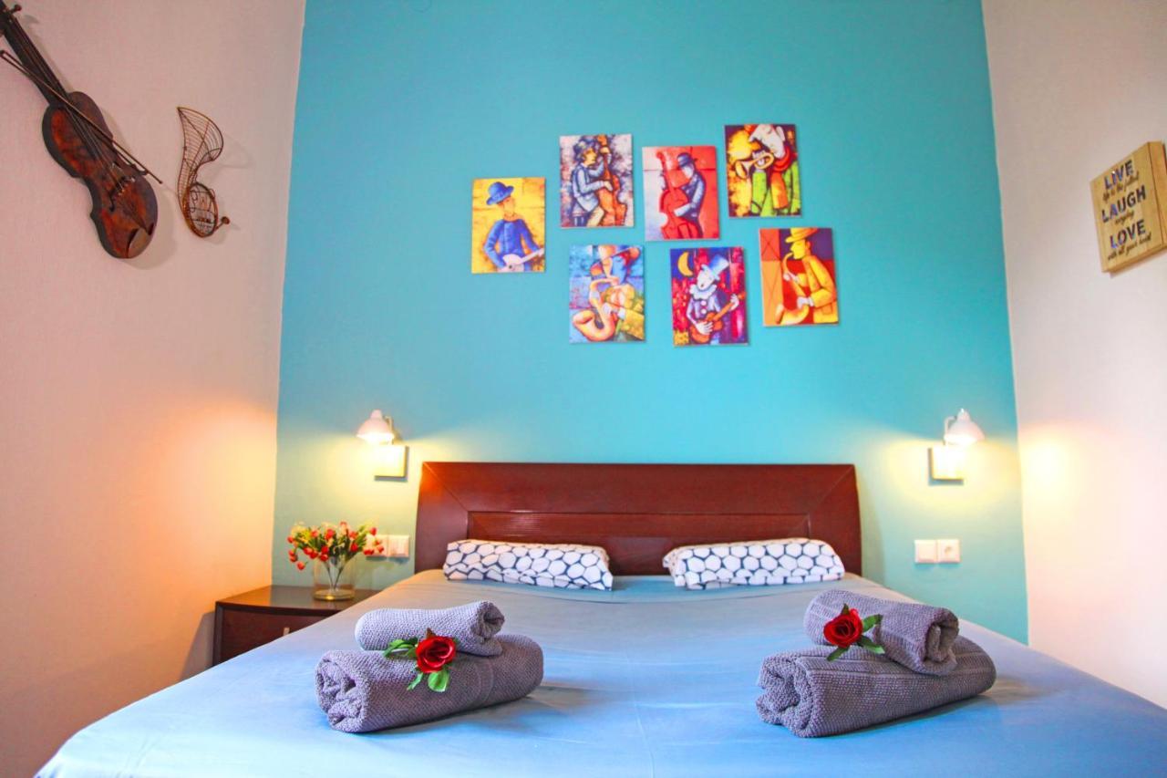 Ferienwohnung Antigonidon Skyline View Penthouse Thessaloniki Exterior foto